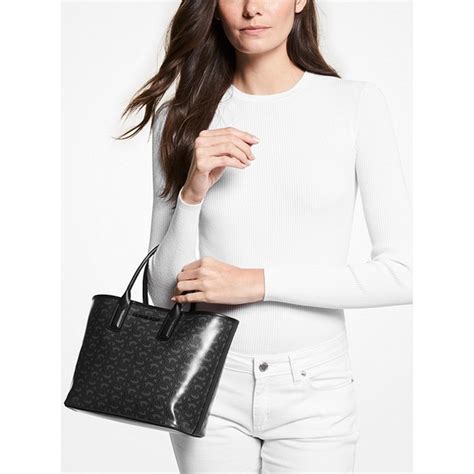 jodie small bag michael kors|Michael Kors Jodie Small Jacquard Logo Recycled Polyester .